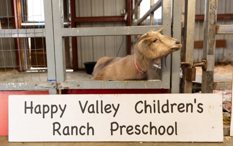 HVCR Preschool Carousel Images - Goat and Sign