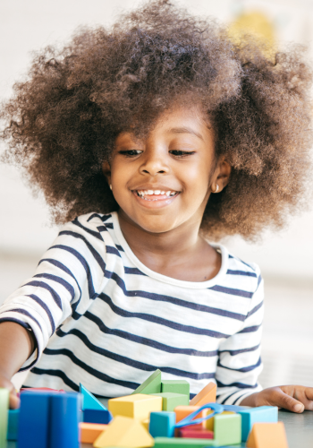 Pre-K Child Playing